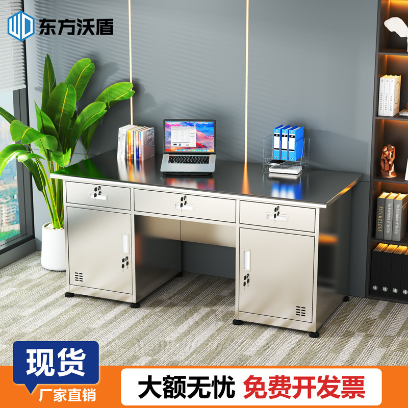 304 Stainless Steel Desk Workshop Experimental Table Medical Room Operating Treatment Table with Lock Tablet Drawer Table