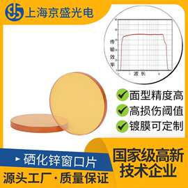 ZnSe红外窗片硒化锌窗片0.6-16μm透波红外热成像光谱仪专用