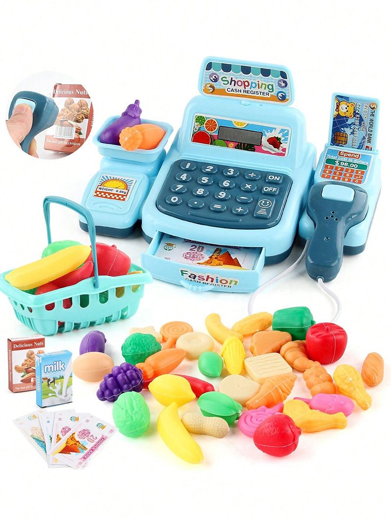 Simulation Shopping Cash House Toys Electronic Game Lighting And Sound Effects Supermarket Cashier Toys For Children Gifi O1Cn01Swdjcy1Ke9Wd8Xjsw !!2206776261188 0 Cib