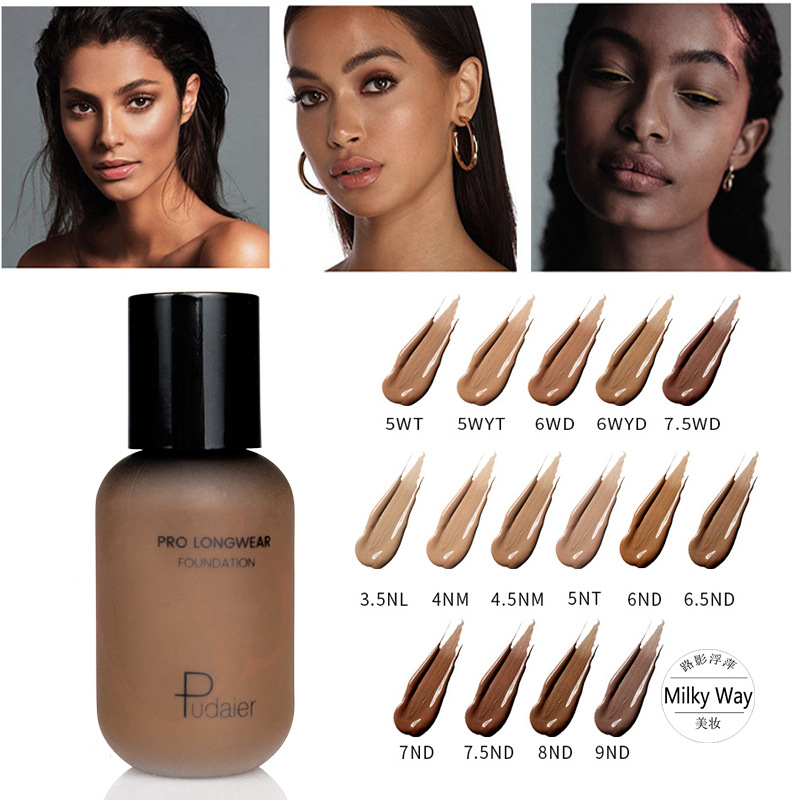 European and American makeup wheat color...