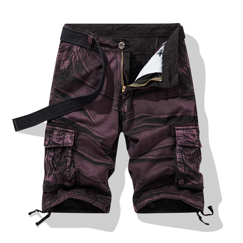 Amazon Summer Men's Work Pants Loose Plus Size Pure Cotton Men's Five-Pocket Casual Pants