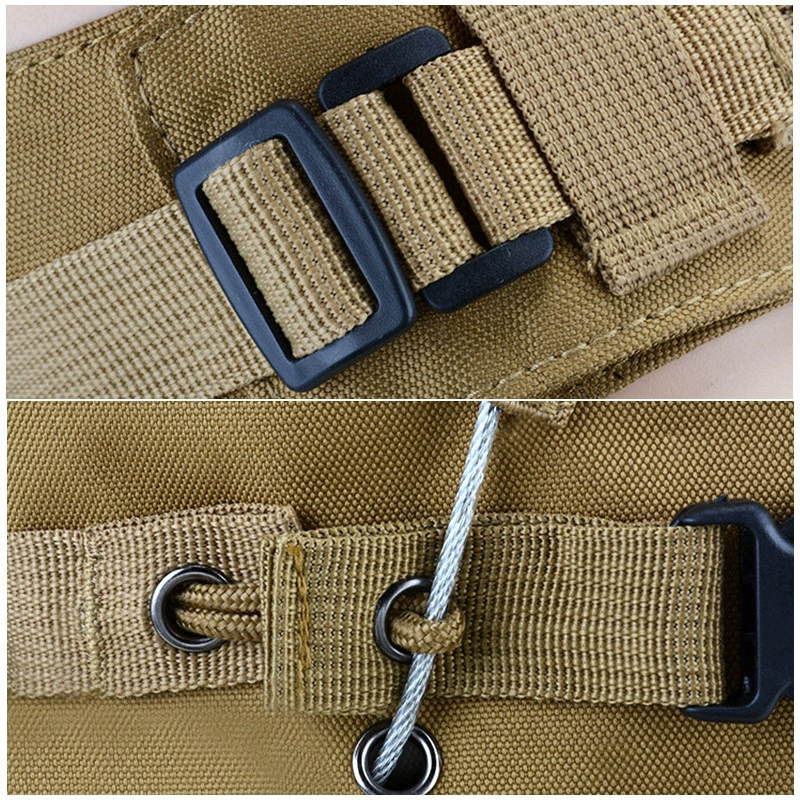 Outdoor tactical camouflage vest MOLLE triple quick disassembly assault vest Multifunctional CS training protective vest