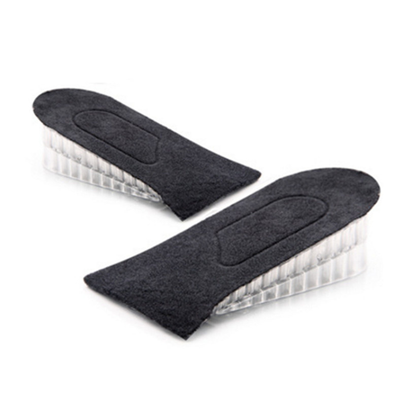 2-5 Centímetro transparente plantilla de altura interior invisible abeja de pulpa para hombres y mujeres zapatos deportivos universales de primavera y otoño