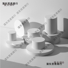 白色方块几何体造景影楼立体拍照道具白色摄影产品摆件背景麦太保