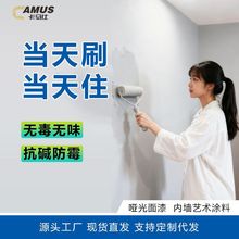 哑光乳胶漆内墙漆白色墙面室内家用刷墙漆水性油漆自喷抗甲醛涂料