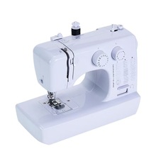 跨境新品2024新款818家用多功能45线型双针迷你缝纫机锁边钉扣眼