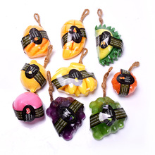 榴莲手工水果皂桃子橘子礼品精油皂儿童沐浴多香味香皂泰国同款