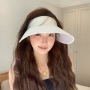防紫外线防晒空顶无痕太阳帽