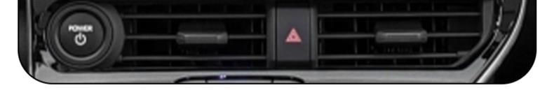 Suitable for 22-25 Toyota Bz4X Special Center Console Interior Car Stickers Car Modification Transparent Tpu Protective Film