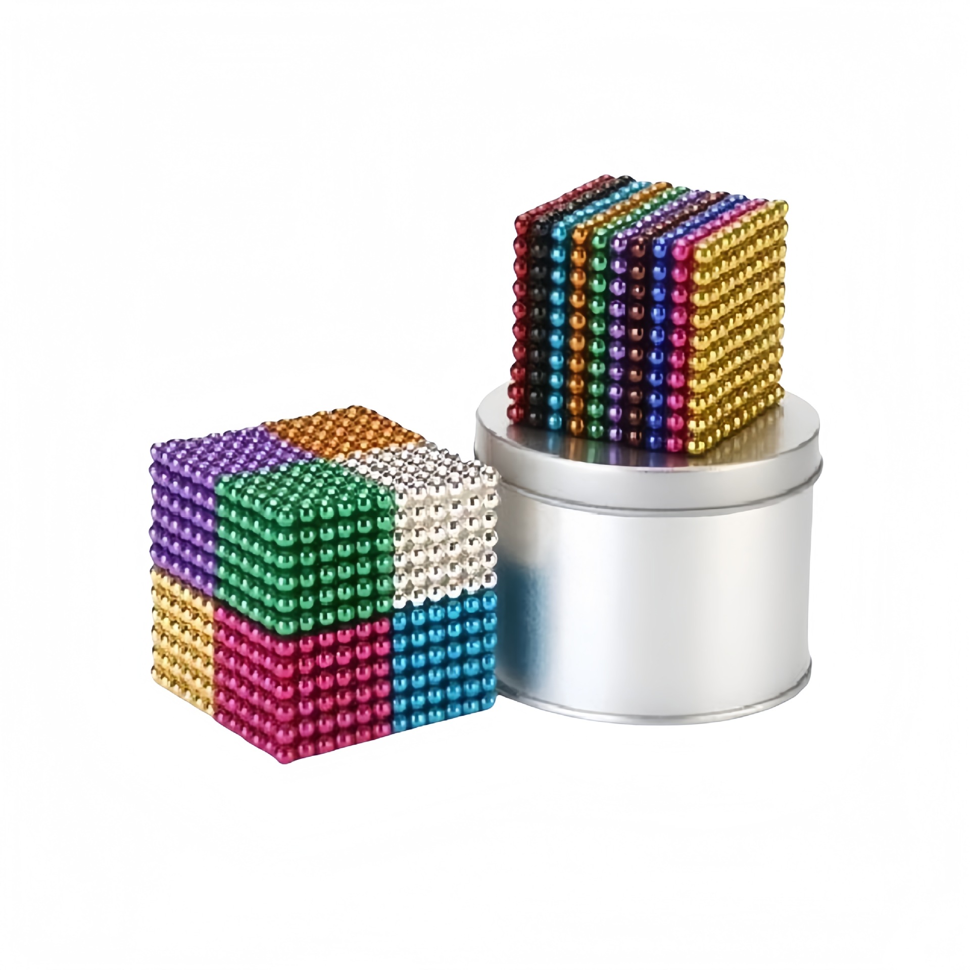 Bolas magnéticas de neodimio, hierro y boro en stock, cuentas magnéticas redondas, bolas magnéticas fuertes, imanes al por mayor