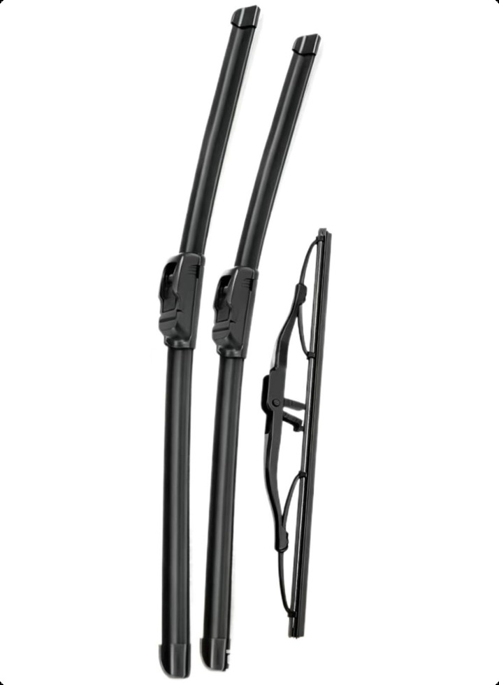 Suitable for Jeep Cherokee XJ 1997-2001 Front and Rear Wiper Blades 18"+18"+13" Wipers