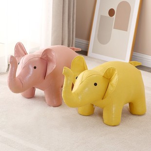 Animal Stool, Kidsren's Stool, Shoe Changing Stool, Elephant Stool, Doorway Shoe Changing Stool, Animal Stool, Cute Animal Low Stool