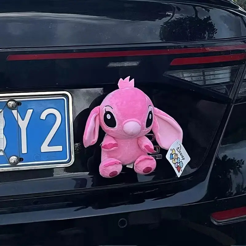 Cross-Border New Product Stitch Car Rear Pendant, Car Exterior Doll Decoration, Motorcycle and Electric Vehicle Trunk Figurine Ornament