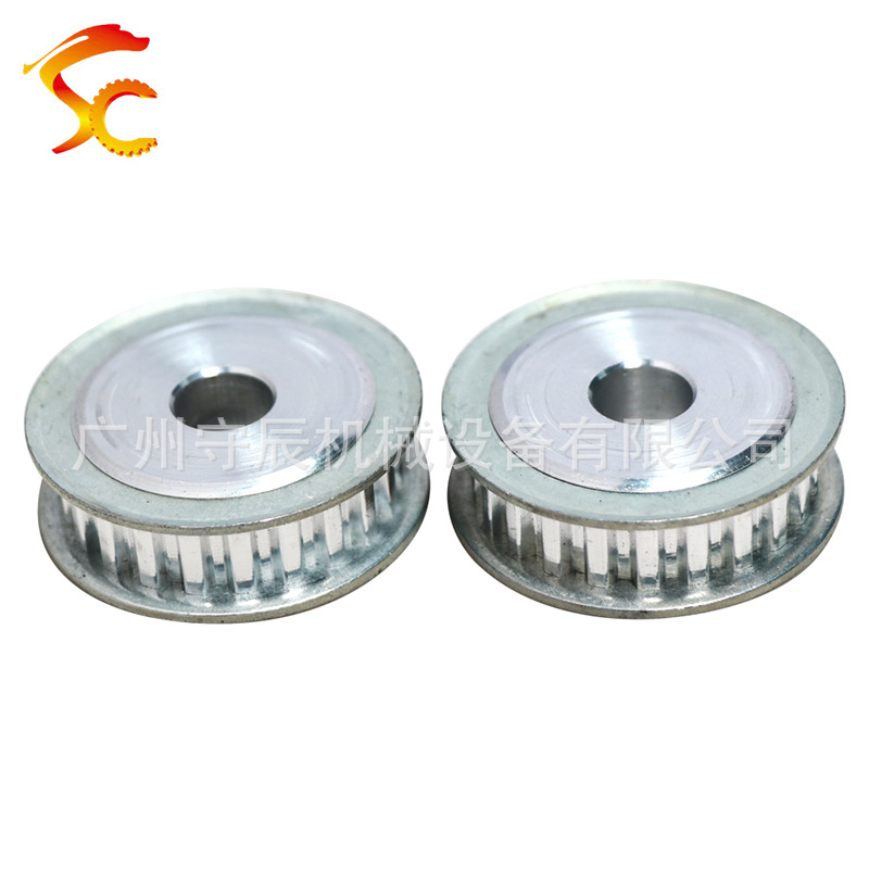 供应打印机皮带铝合金齿轮 XL 20/22齿 内孔8/6.35/10 两面平