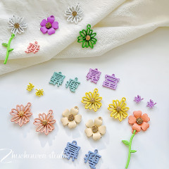 ins網紅港風復古小清醒百搭耳環材料自製手工禮物DIY手鍊首飾配件