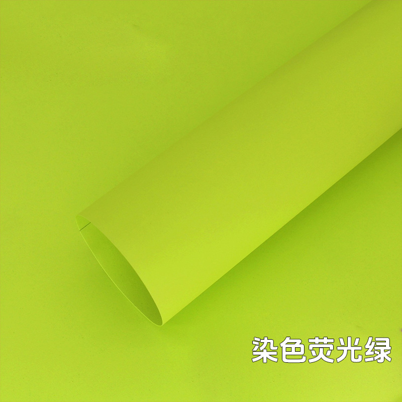 Verde fluorescente teñido