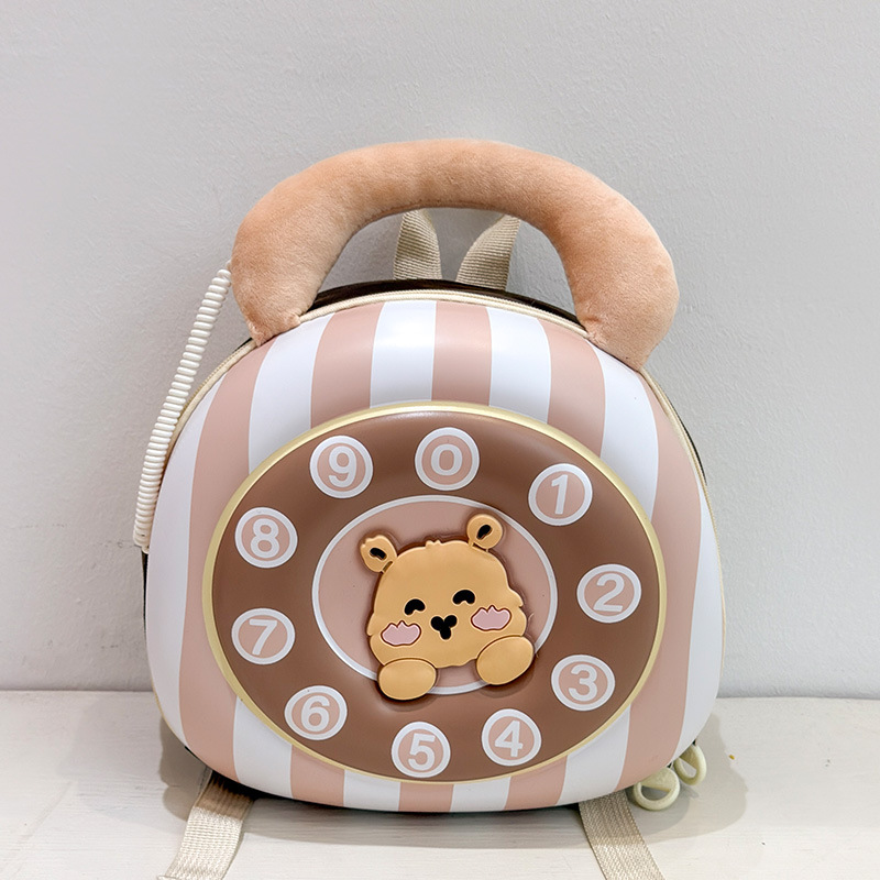 Cartoon Eggshell New respirable preescolar mochila infantil 3 años 5 niños mochila pequeña