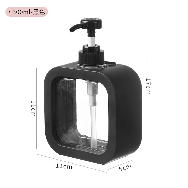 家庭用バスルームプラスチックハンドサニタイザーローションボトルポータブルホテル包装シンプルプレスローションケアボトル|undefined