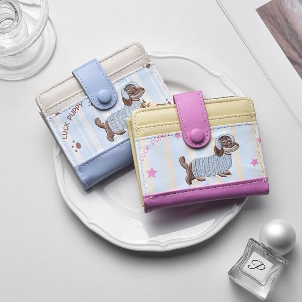 Dachshund Coin Purse Ins New Style High-Value Fashion Card Holder Portable Storage High-End Feel Cute Wallet for Women Dachshund Coin Purse Ins New Style High-Value Fashion Card Holder Portable Storage High-End Feel Cute Wallet for Women