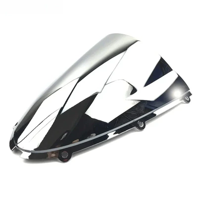 for Kawasaki Zx636: Motorcycle front windshield - 06040014-silver-plated