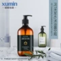 500ml绿色pet塑料按压瓶