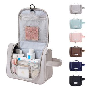 Quiet Style Portable Hook Wash Bag Large Capacity High-end Travel Cosmetic Storage Bag Cosmetic Bag Hand Bag