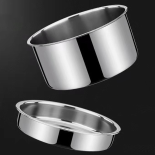Inner Gold Stainless Steel Insulated Bucket Vacuum Accessories Pot Lunch Box Bucket Soup Grids Inner Dish