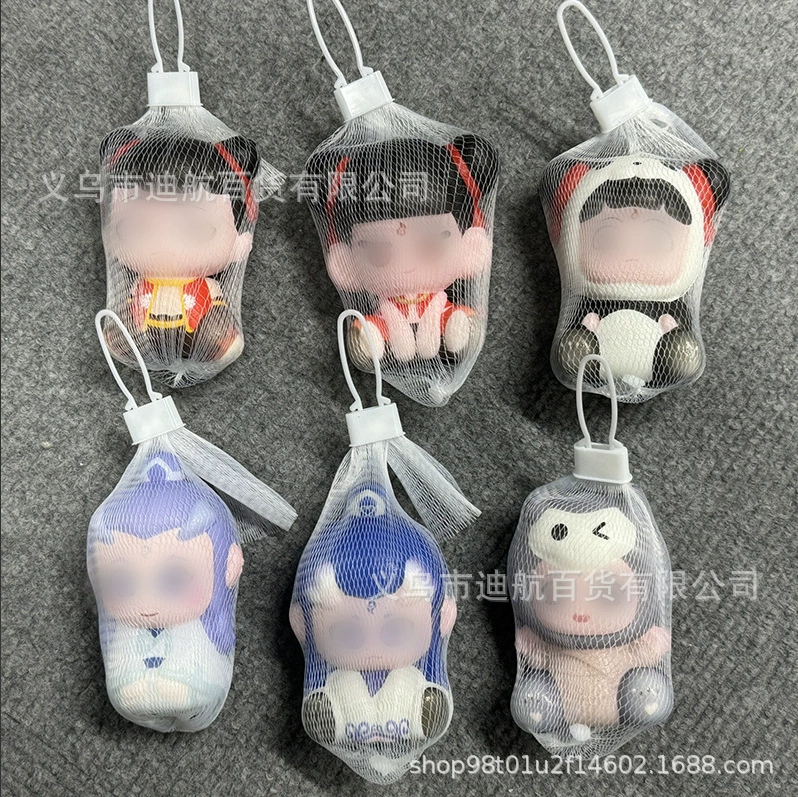 Фигурки на тему Нэчжи, детские игрушки, слепые коробки, мягкие игрушки, оптовая продажа от производителя, оформление торговых точек, игрушки-антистресс, игрушки с медленным восстановлением формы