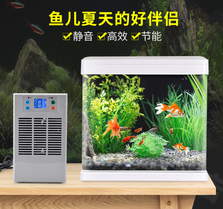 工厂直销家用鱼缸小型降温机水循环制冷器迷你鱼缸智能控温机