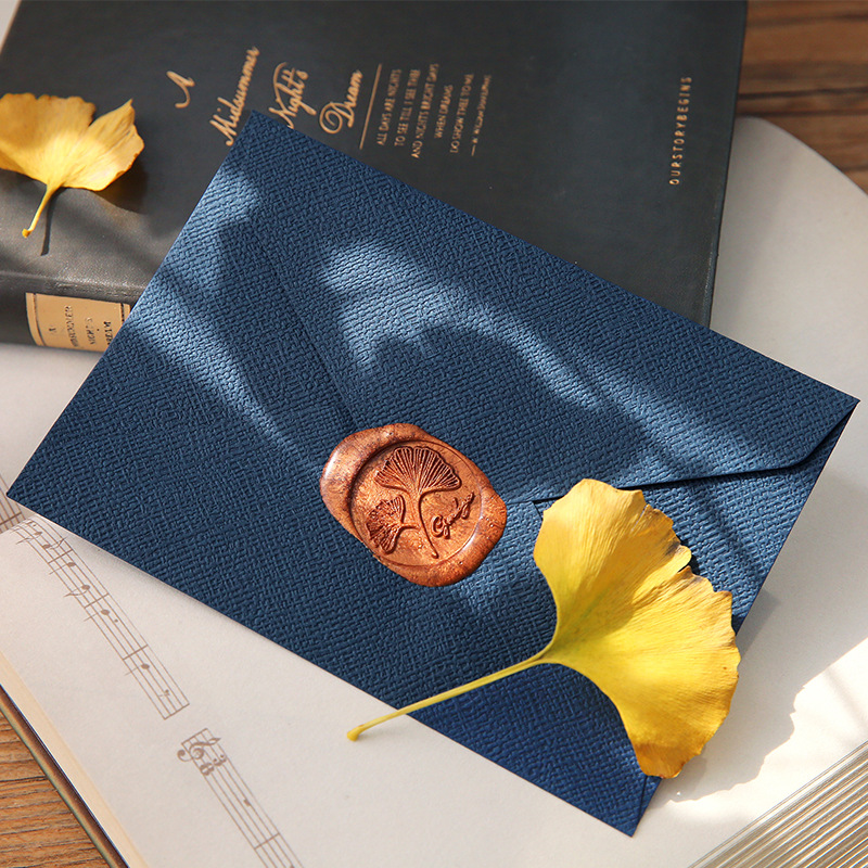 Retro high-end linen textured envelopes for lovers to express love, holiday gifts, postcards, greeting cards, stationery, storage letterheads wholesale