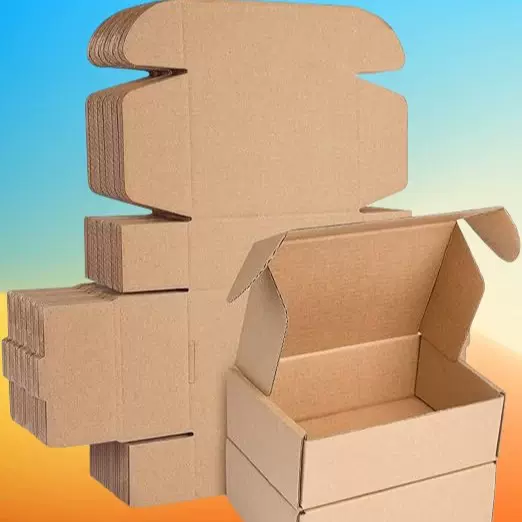 飞机盒小批量批发包装盒纸盒子瓦楞盒打包快递折叠飞机盒子定制