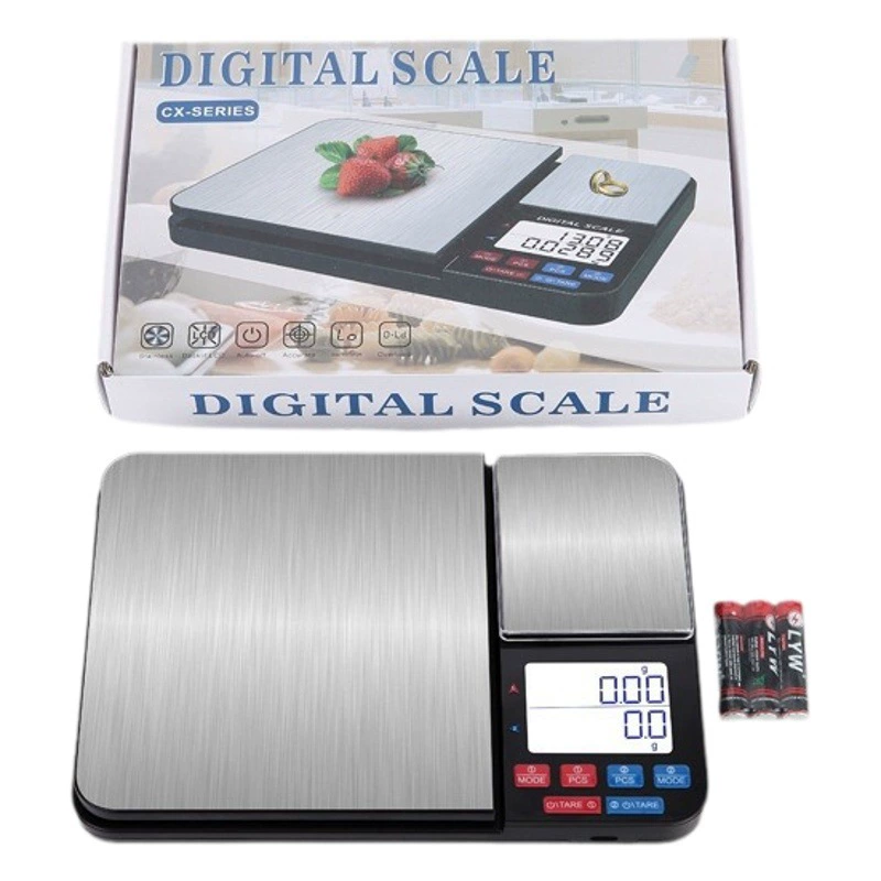 Домашние кухонные весы Мини ювелирные весы Еда говорит, что маленькие счетные настольные весы