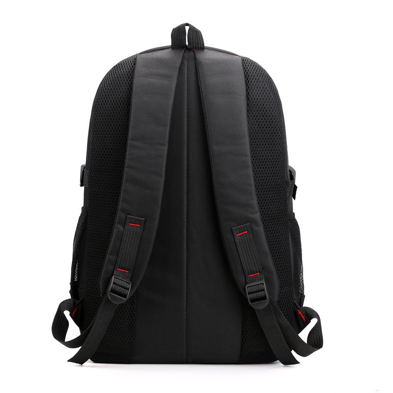 837g Weight Polyester Lining Material Zipper Closure Type Double Shoulder Straps Strap Type Zipper Backpack Bags Type School, Daily Occasion Oxford Cloth Material Waterproof Function School Backpack Backpack Solid Color Pattern All Seasons Season Unisex Gender Classic Style Style Square Shape Large Size Waterproof Solid Color School Daily School Backpack 3