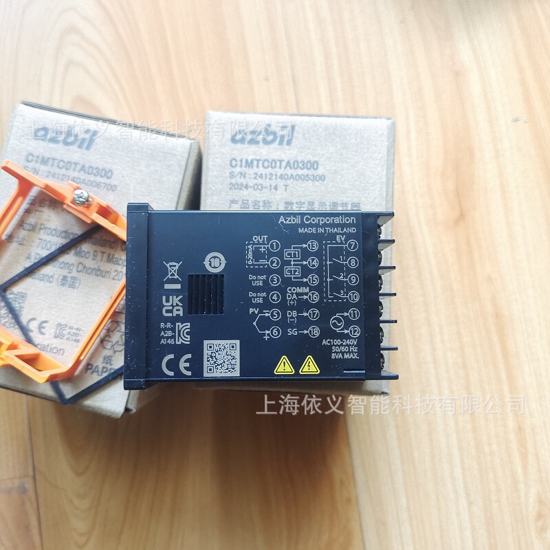 C1Mtv0Ta0300 Yamatake Azbil New Small Thermostat C1M Series C1Mtv0Ta0300 Yamatake Azbil New Small Thermostat C1M Series