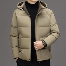 2025冬季新款中年男士棉衣爸爸冬装外套高档棉袄加厚保暖羽绒棉服
