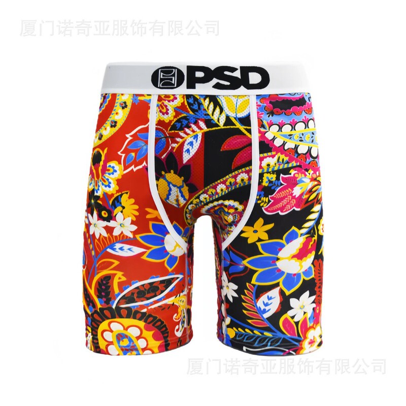 Psd Autumn New P145 Cross-Border Exclusive for Amazon Independent Station Popular Fashion Men's Underwear Print
