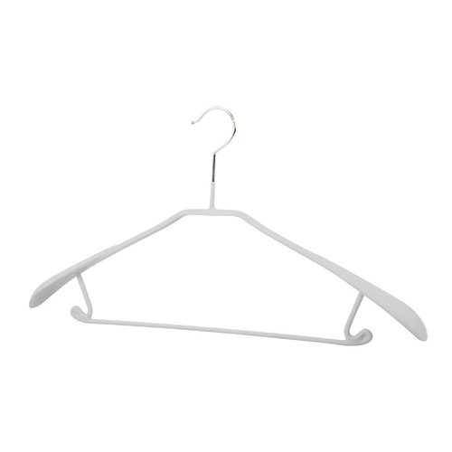 Glossy PVC Coated Coat Rack with Wide Shoulder Suit Hanger, Anti-Slip, Scratch-Free, Sun-Resistant for Home Use, Laundry Hanger, Wholesale