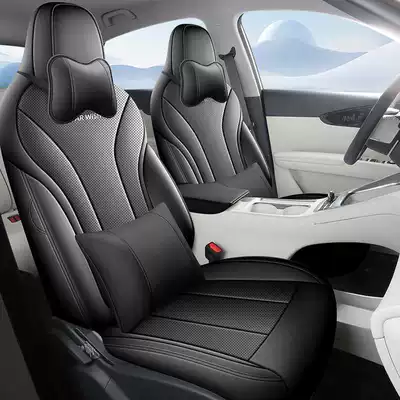 Suitable for 2026 Geely Modelə uyğun (Original) oturacaq örtükləri - luxury-black-edition-front-row-fully-covered-rear-row-fully-covered