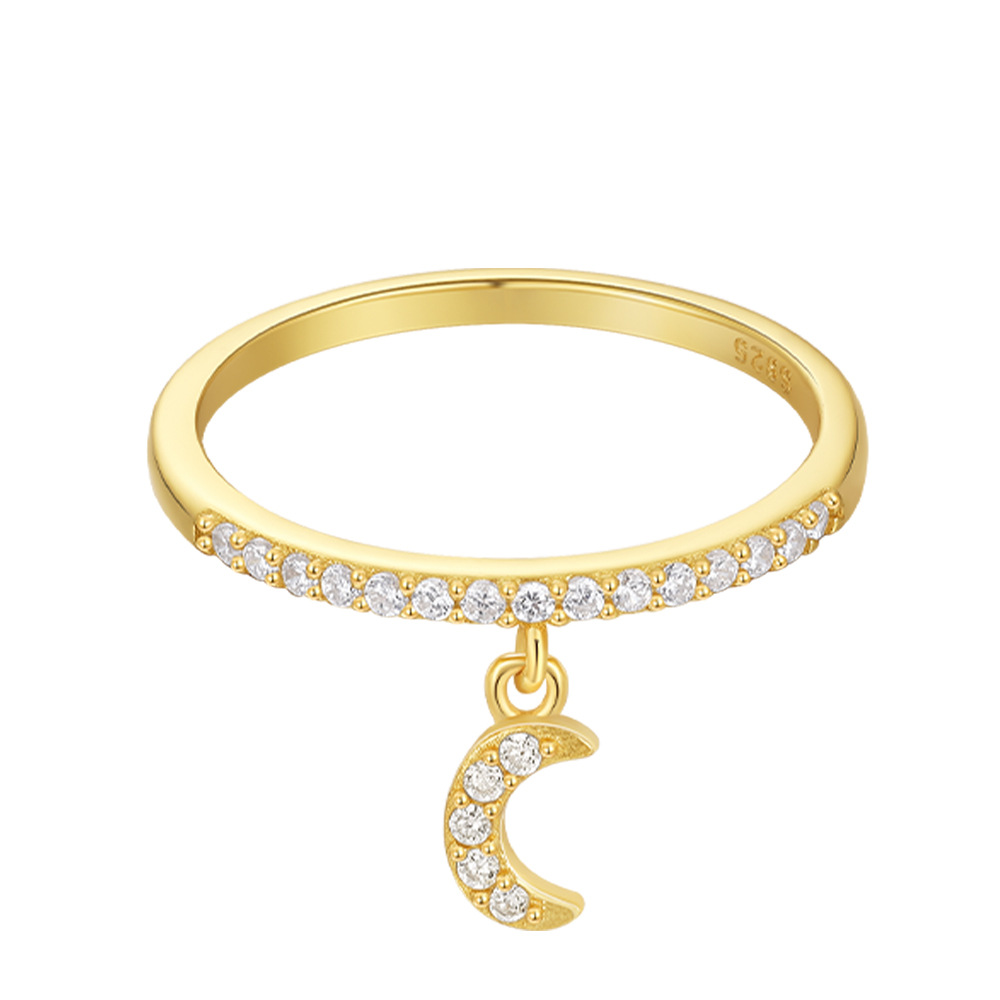 1g Weight Zircon Inlay Material Charm Rings, Rings Classification 7 Ring Size 1 Piece Quantity Wedding, Date, Engagement Occasion 925 Sterling Silver Material Cross, Star, Heart Shape Pattern All Seasons Season Women's Gender Inlay Design Simple Style Style Gold Color 925 Sterling Silver Zircon Cross Star Heart Shape Charm Rings Rings 925 Sterling Silver Rings 65