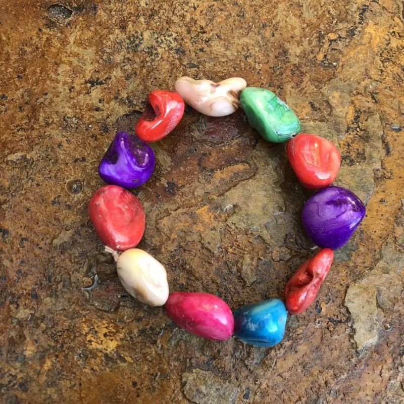 Conchas naturales conchas pulseras collares diy fresco versátil joyería correa de mano tienda artesanía característica fuente