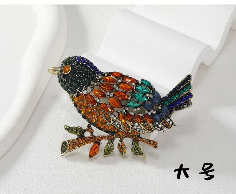83g Weight Brooches Classification Banquet, Party, Street Occasion Alloy Material Animal Pattern Unisex Gender Retro Style Retro Pin Animal Alloy Unisex Brooches 1