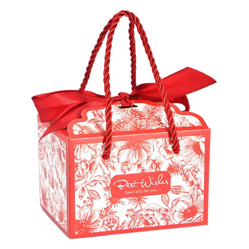 Новая Свадебная коробка конфет в наличии оптом ins ручной подарок Изысканная упаковочная коробка праздничные принадлежности Свадебная коробка конфет