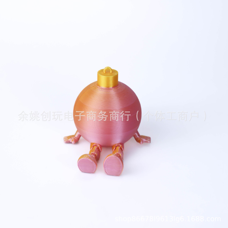 跨境亚马逊爆款万圣节3D打印炸弹 铰链式炸弹装饰摆件|undefined