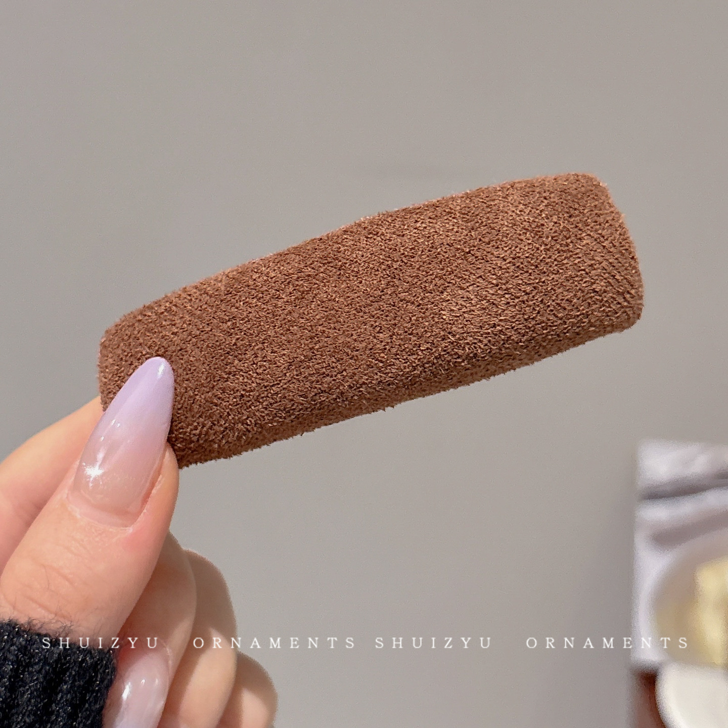 Clip de cabello de flor de leopardo para mujeres clip de cabello de alto nivel frente clip de frangeo 2025 nuevo clip lateral clip de cabello toque