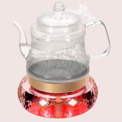 亿皇DSH-180A玻璃水壶冲茶壶自动冲茶壶底部上水水壶快速电热水壶|ms