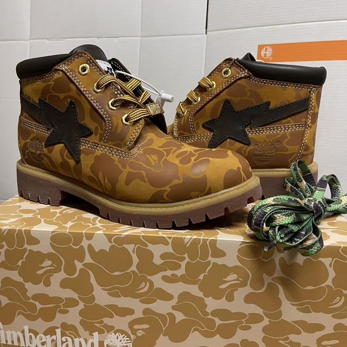 Yellow Suede Martin Boots, Waterproof Mid-Calf for Men | Cold Weather Protection