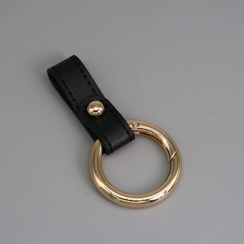 Ключница для автомобиля (Mercedes Benz BMW) натуральная кожа и цинковый сплав, 7.1×3.5 см, 16 г