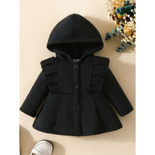 F 38696 Baby Girl Thick Coat Ů��Ӻ����׿羳���uͨ���R