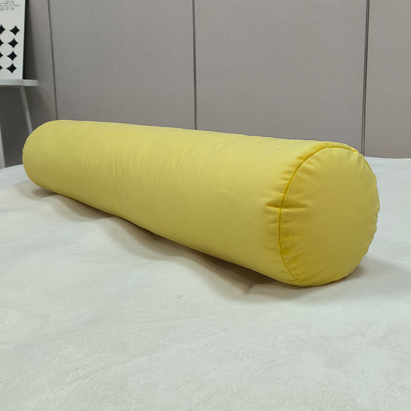 ベッドで寝る、脚を伸ばす、丸いキャンディ枕、枕、円筒形腰枕、妊婦用円筒形枕カバー、芯なし|undefined