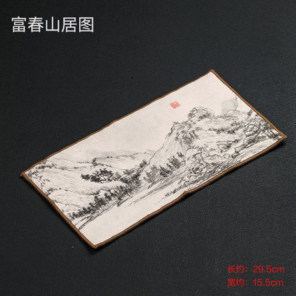 Zen chino toalla de té de gamuza paño de té absorbente toalla olla Kung Fu juego de té accesorios mesa de té Toalla de trapo té